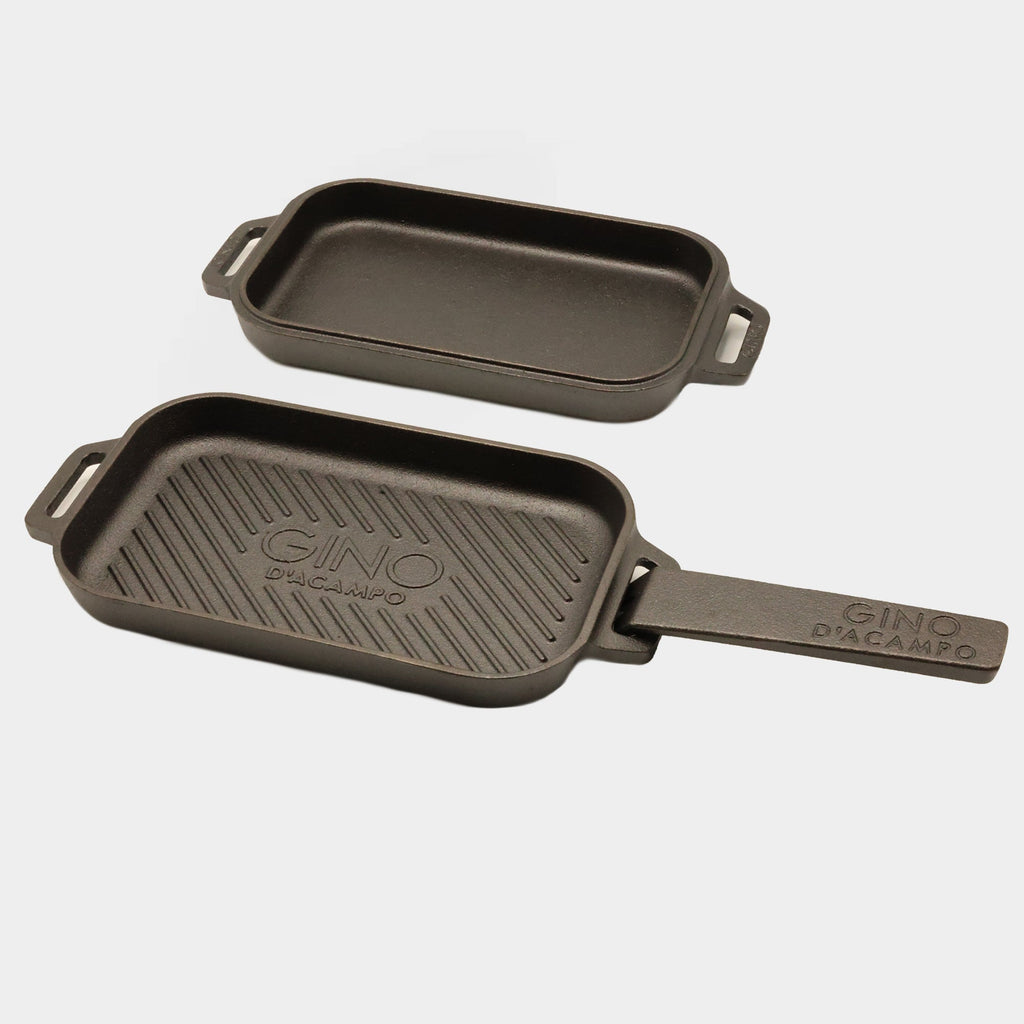 Cast Iron Griddle Pan & Skillet Pan Set